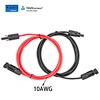 6mm Solar Connector Cable MC4 - PV TY008 1500V TUV, a reliable solar cable connector type for solar panel wire extension
